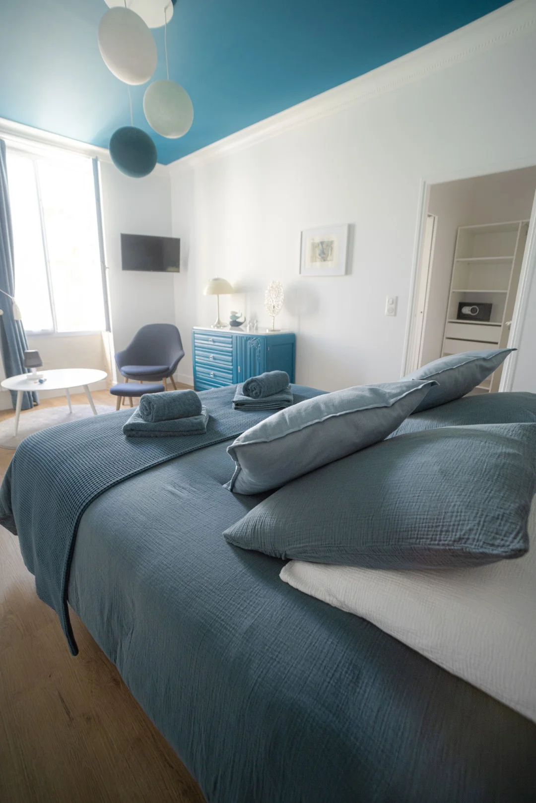 Chambre bleue
